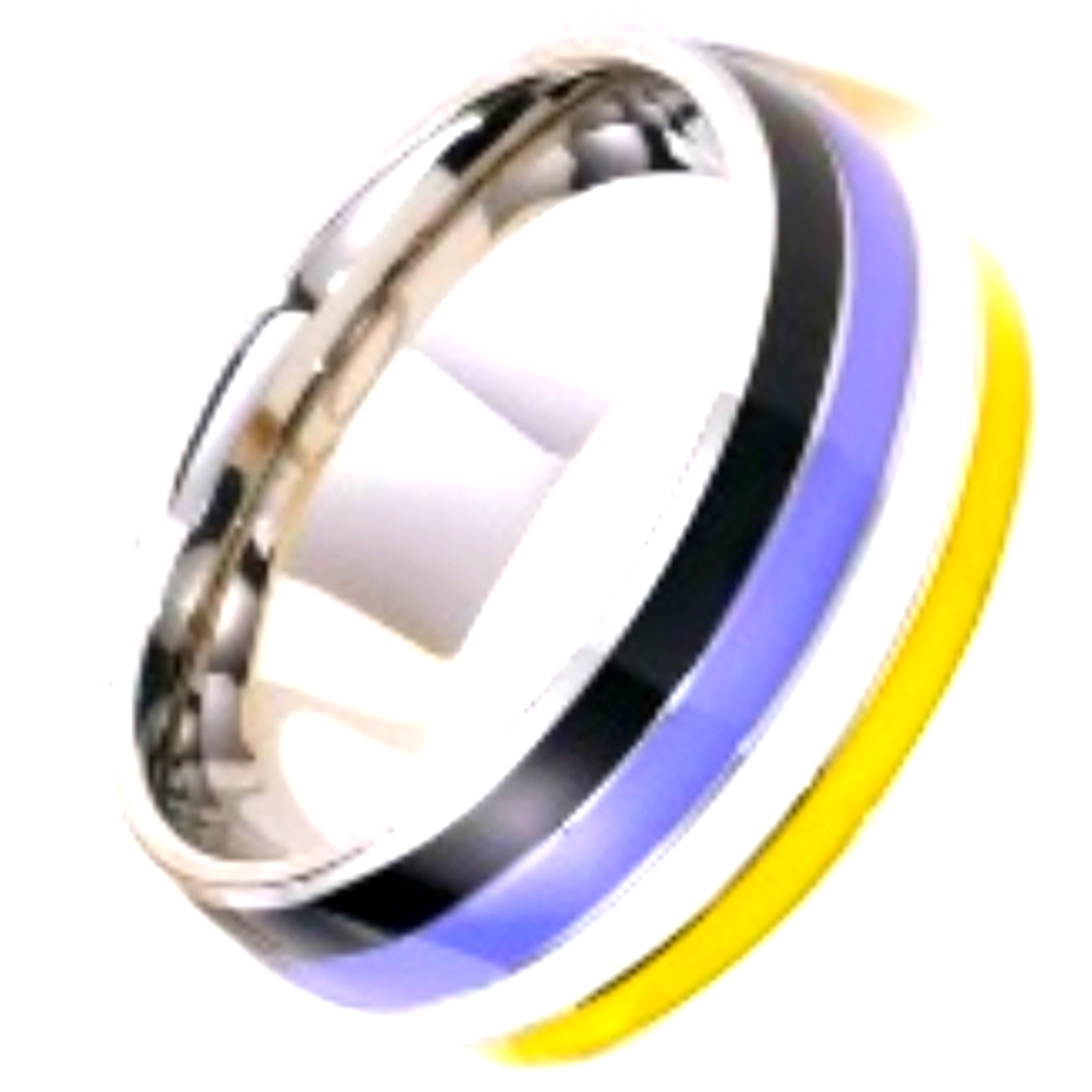 #988 The Perfect Ring for Him or Her Patriotic Flag NONBINARY🌈 🏳️‍🌈